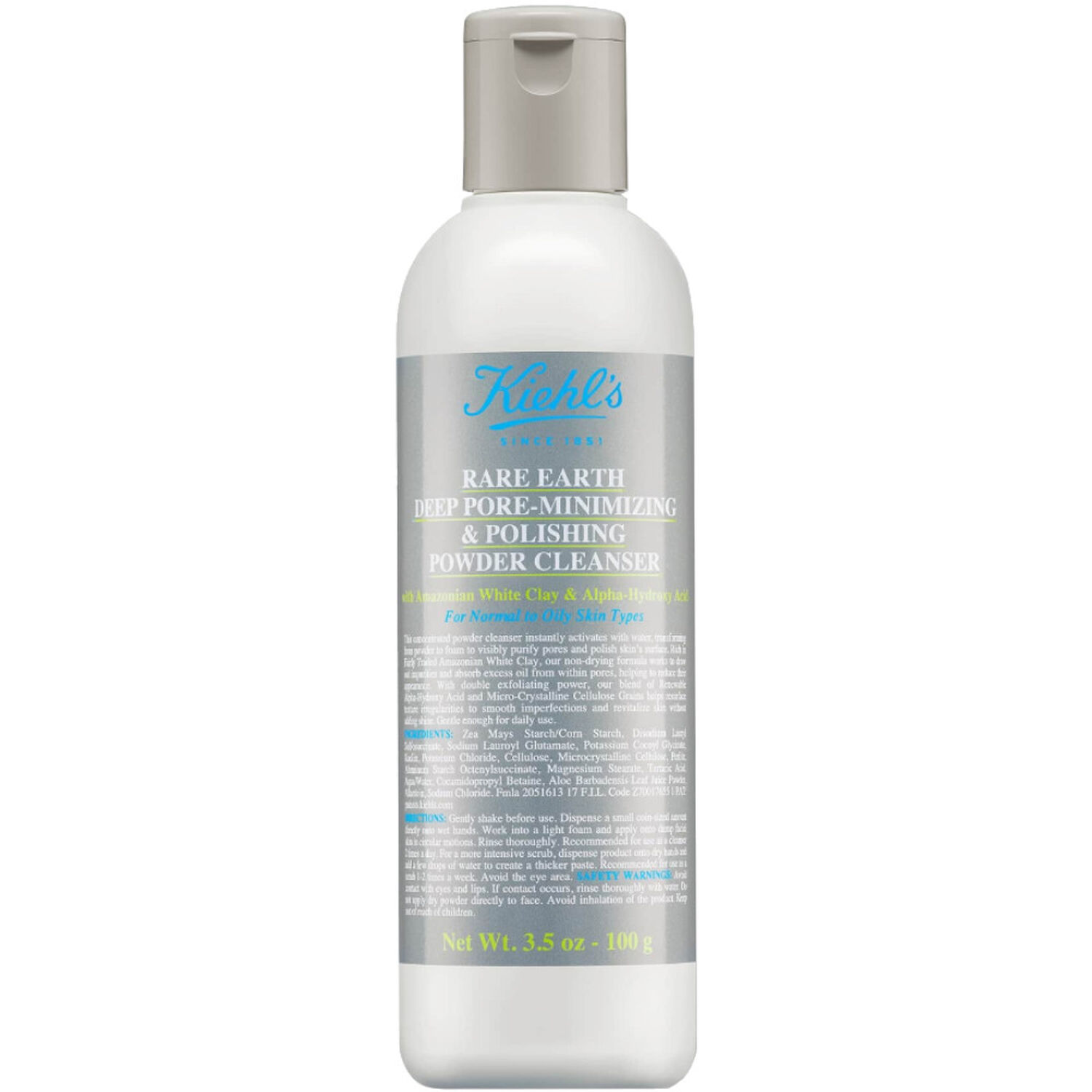 kiehl's Rare Earth Deep-Minimizing & Polishing Powder Nettoyant en Poudre Purifiant