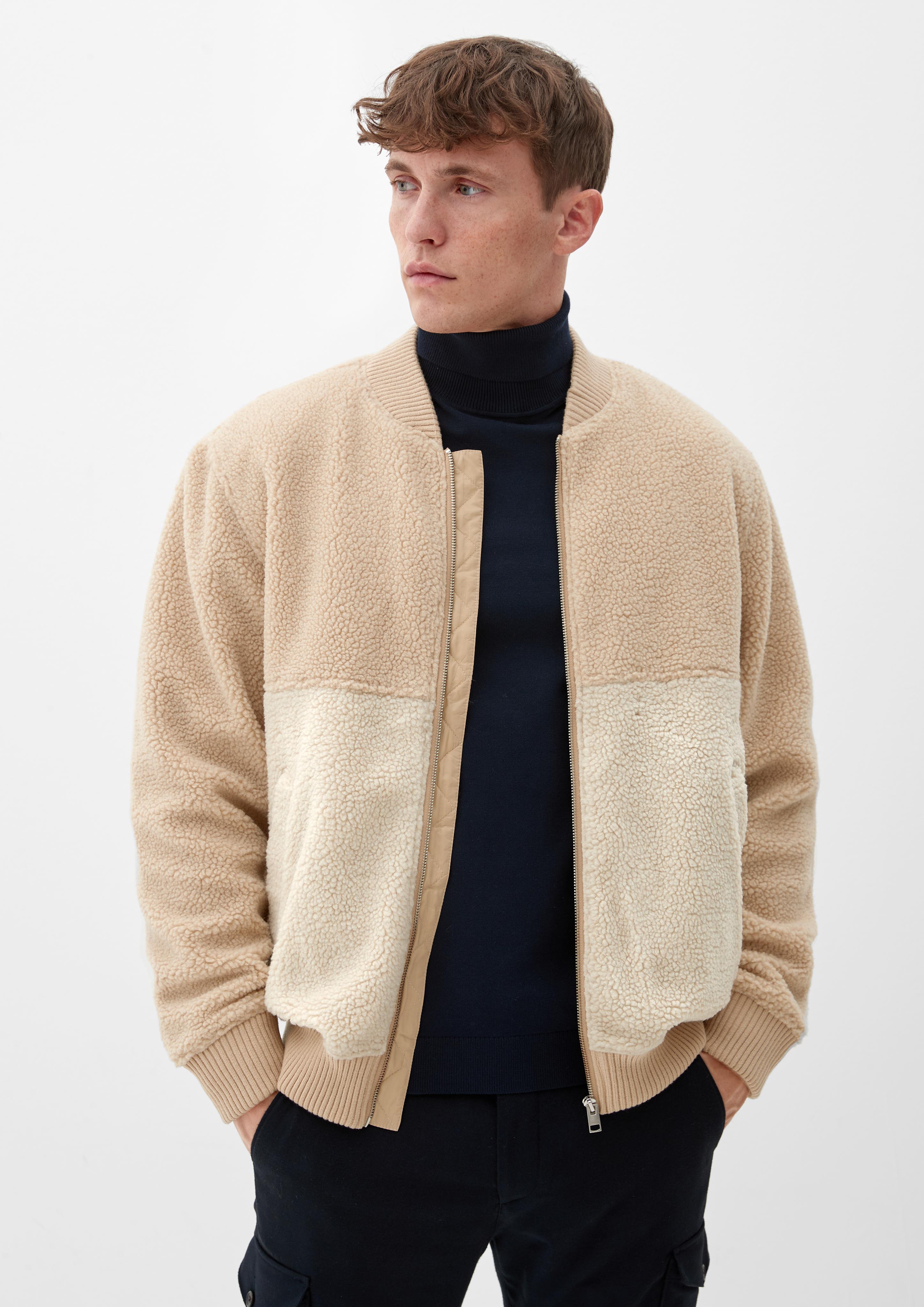 Blouson aus Teddyplüsch  2117853-8195