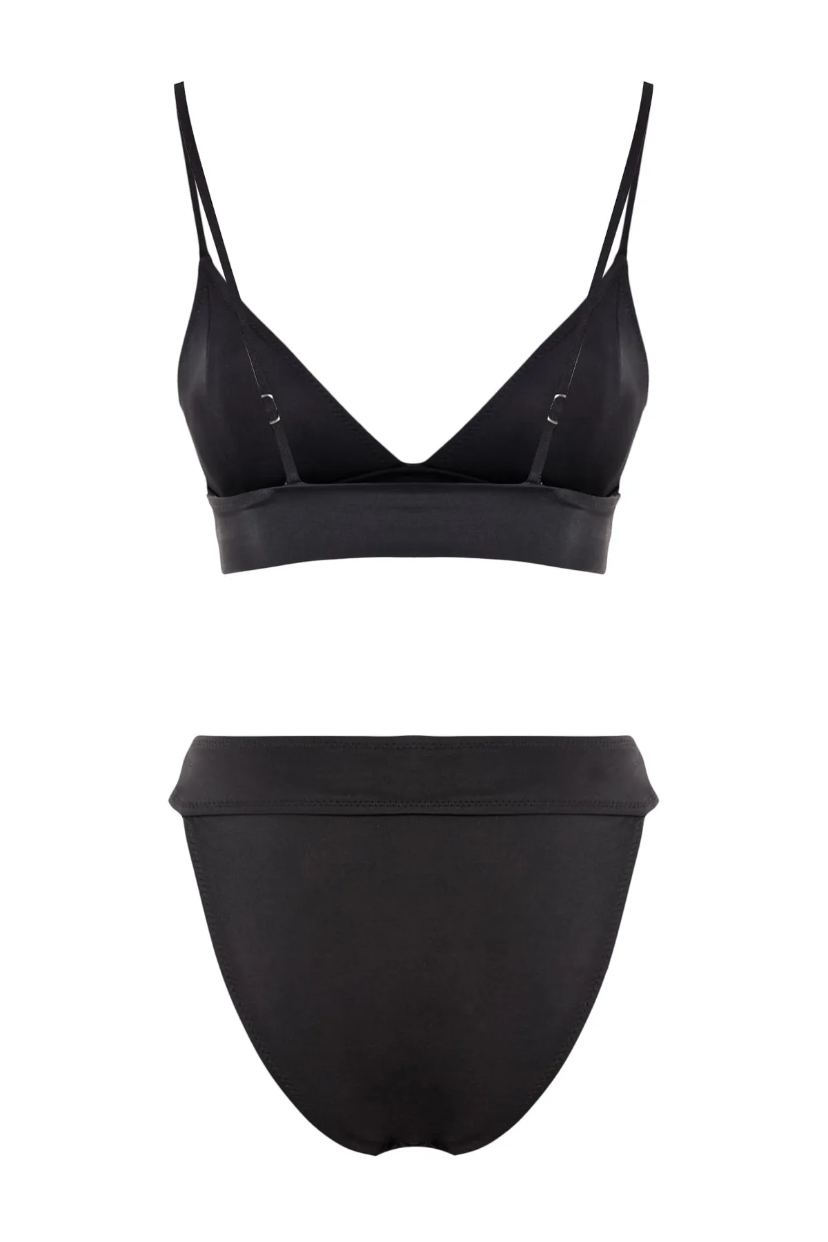 Trendyol Collection  Bikini-Set - Schwarz - Strukturiert