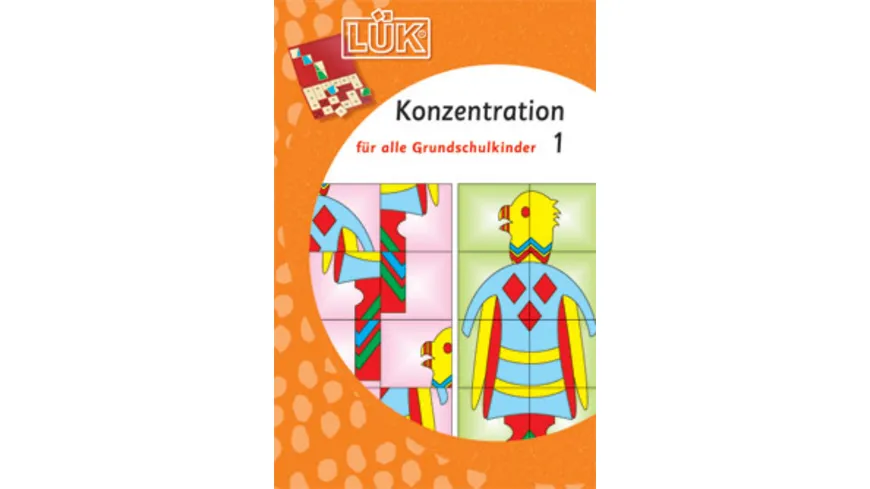 LÜK - 1./2./3./4. - Fördern & Fordern Konzentration 1