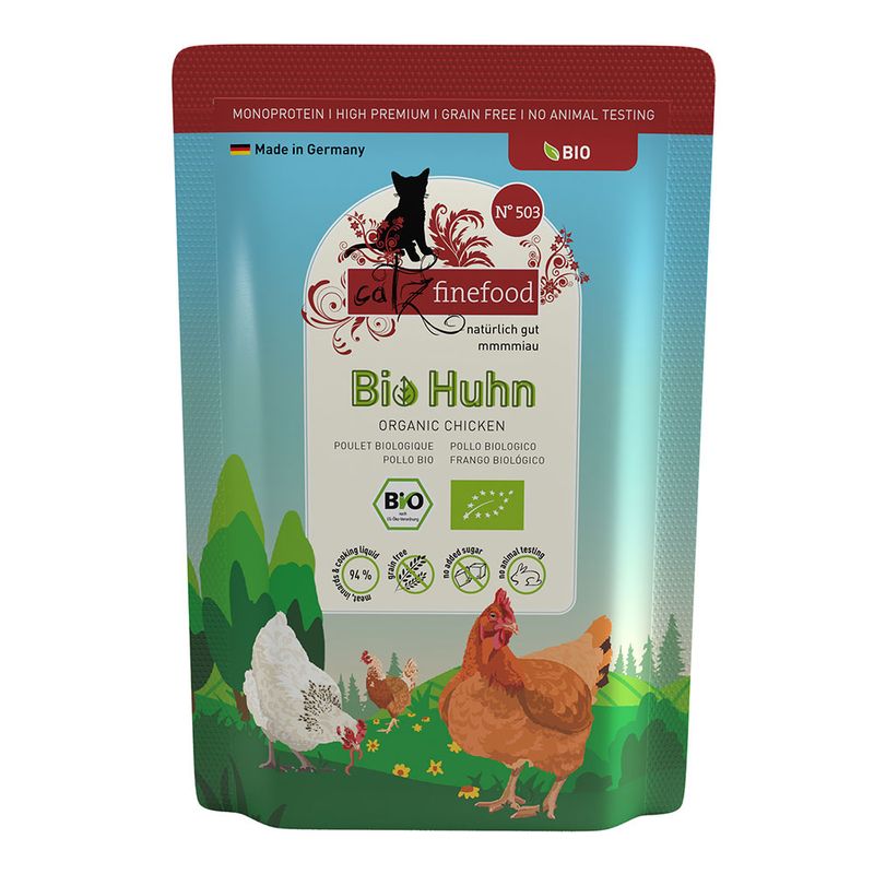 Sparpaket catz finefood Bio 24 x 85 g zu TOP-Preisen