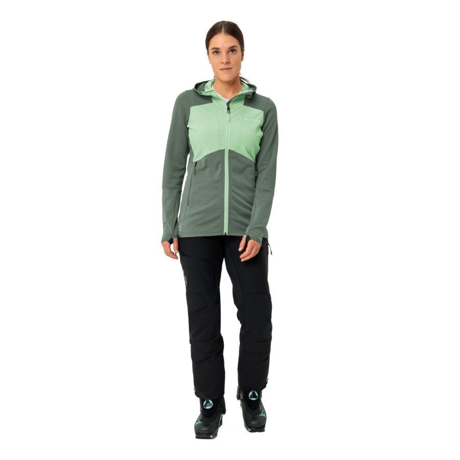 Monviso Grid Fleece Jacke Damen