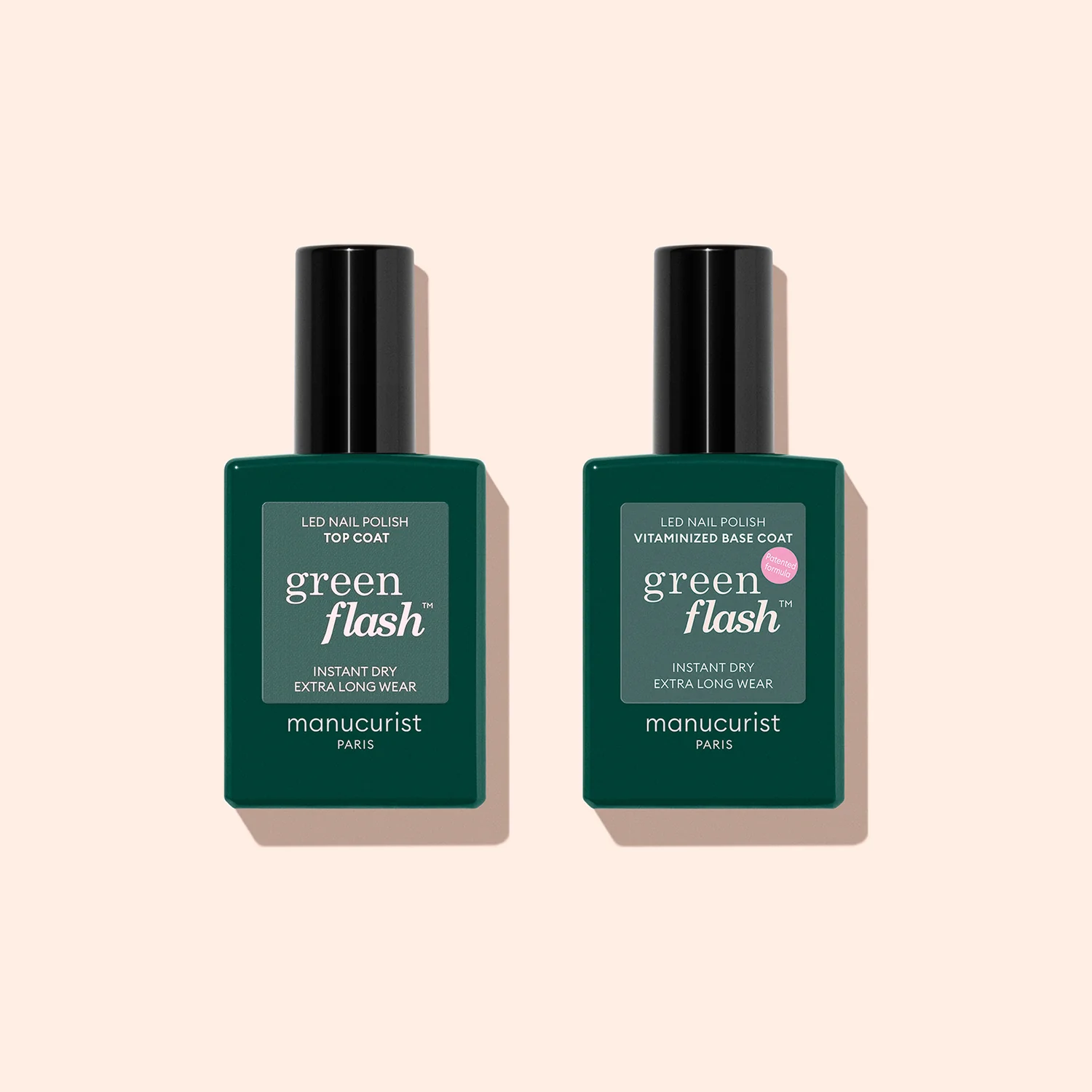 Puolipysyvä LED Green Flash™ - 15 ml:n päällyslakka Green Flash™