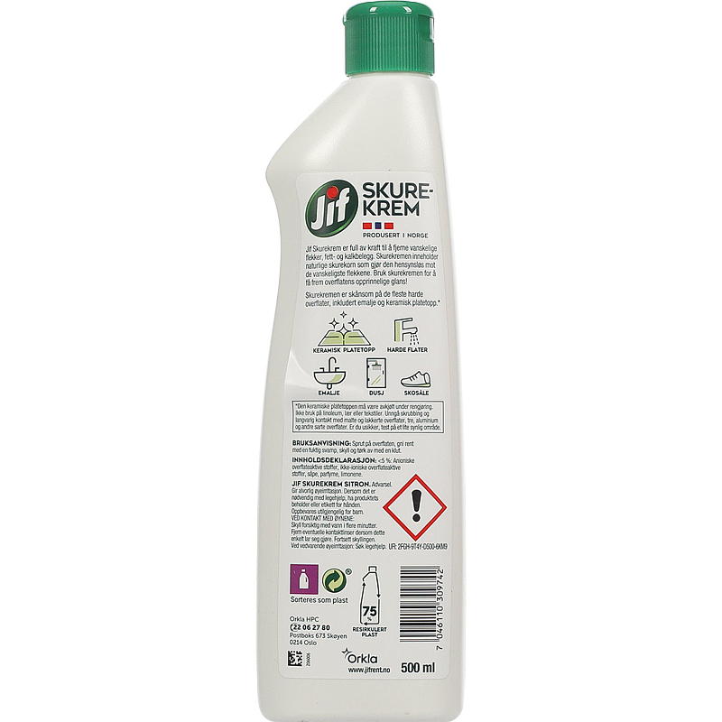 Jif Jif skurekrem 500 ml Sitron