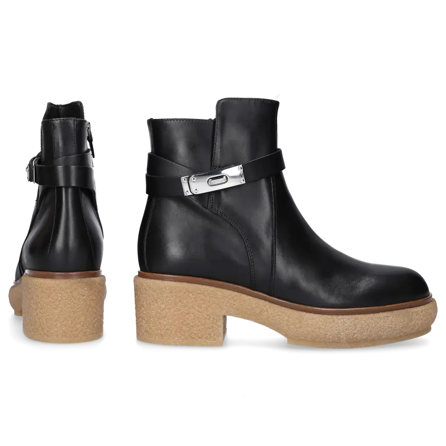 EN AVANT - Stiefeletten 710-03 Kalbsleder - schwarz