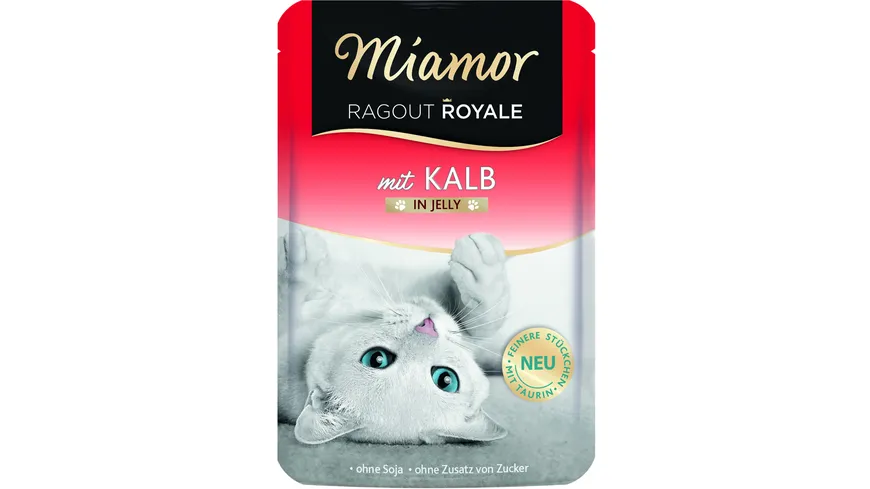 Miamor Katzennassfutter Ragout Royale Kalb 100 g