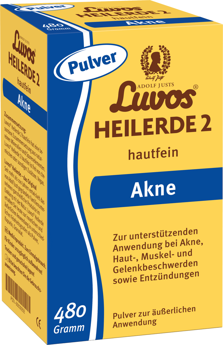 Heilerde 2 hautfein äußerlich, 480 g