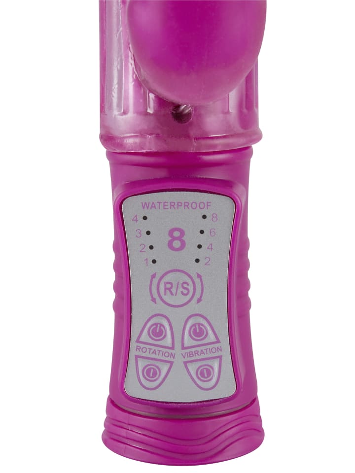 You2Toys Perlenvibrator mit Klitorisreizer Sugar Babe in pink günstig kaufen 22 cm