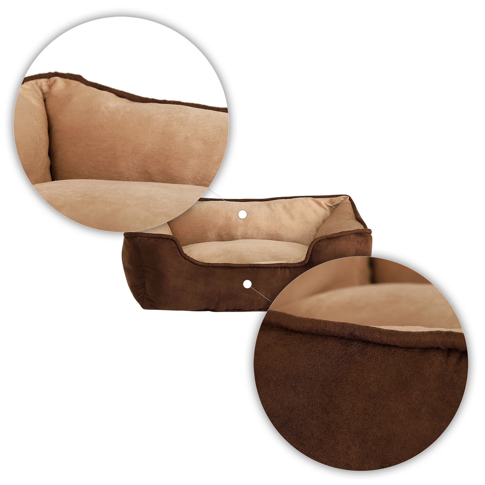 Lionto Hundebetten Lionto 2-in-1 Hundebett Hundekissen S