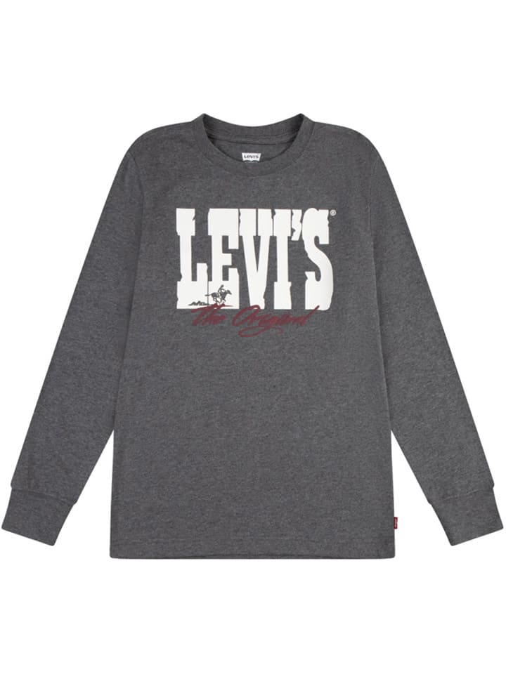 Levi's Kids Longsleeve in Grau günstig kaufen