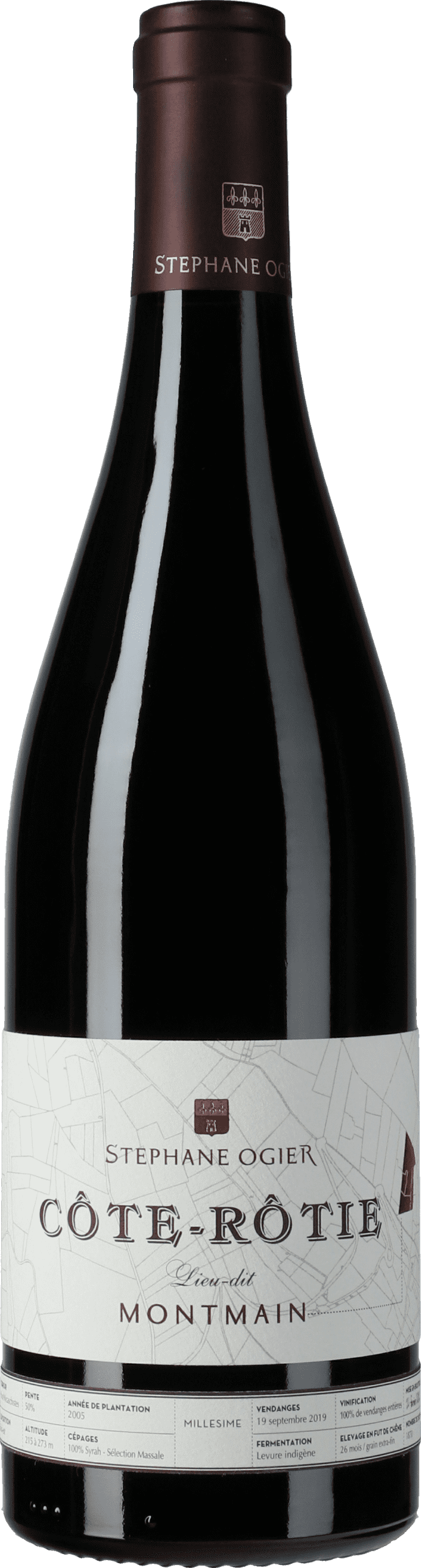 Domaine Stephane Ogier: Cote Rotie Lieu-Dit Montmain  2019