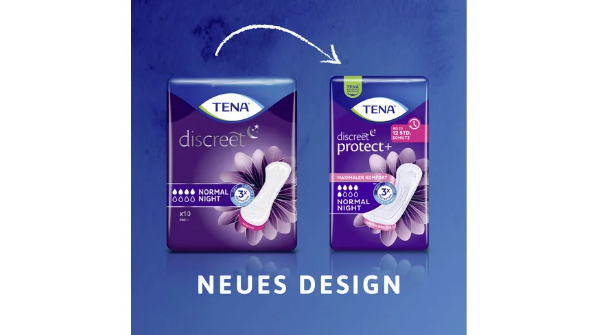 TENA discreet Normal Night Slipeinlagen