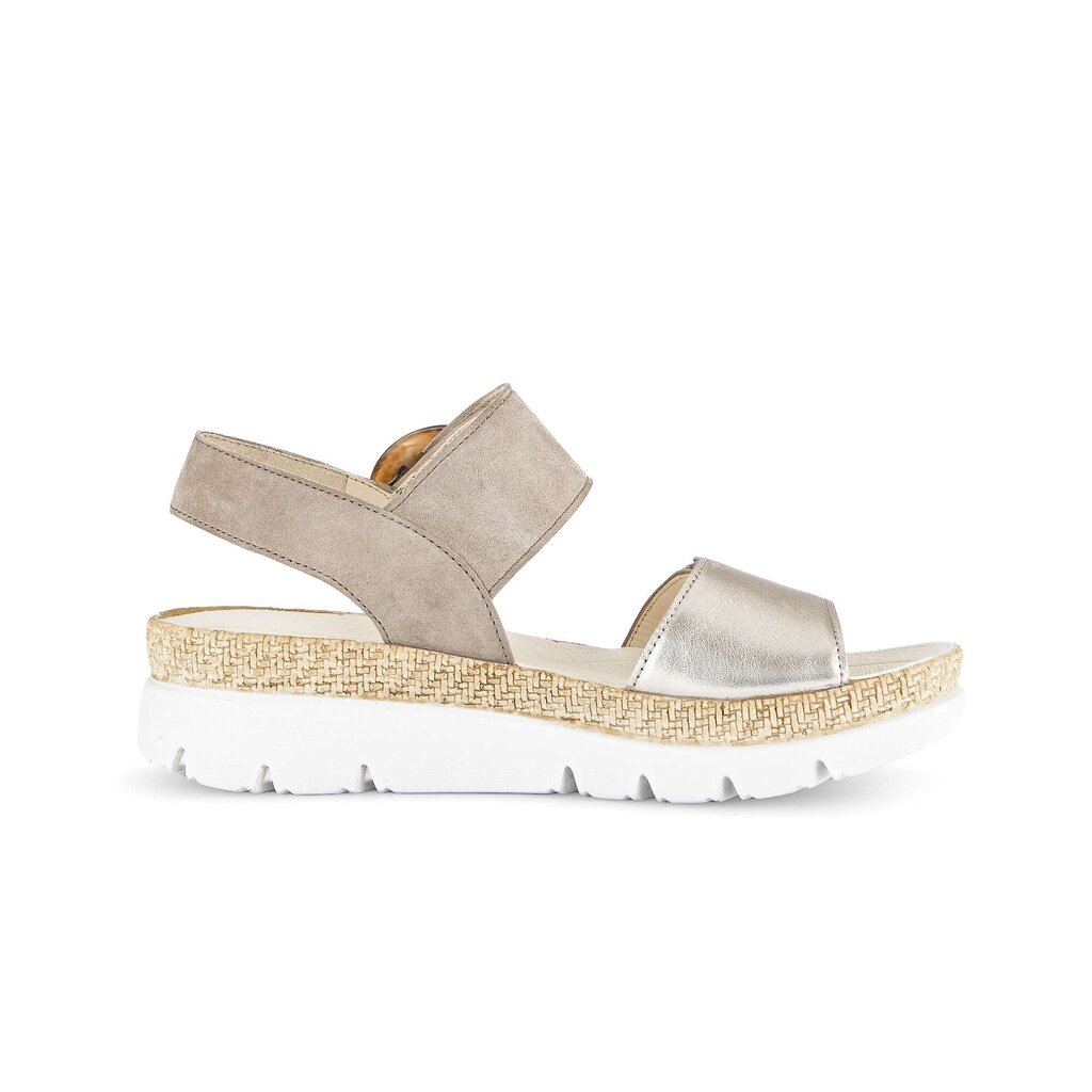 Gabor fashion Plateau Sandale beige