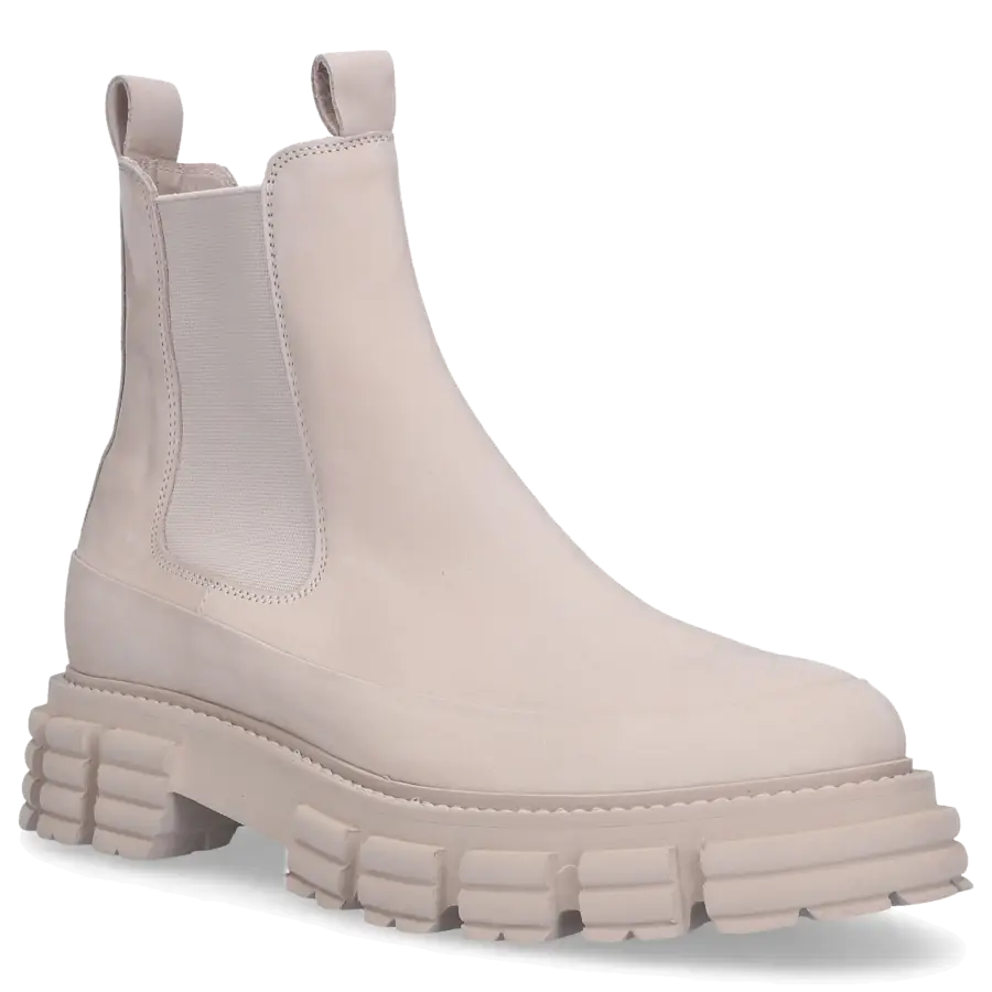 305 SOBE - Chelsea Boots GRENADA Nubukleder - beige