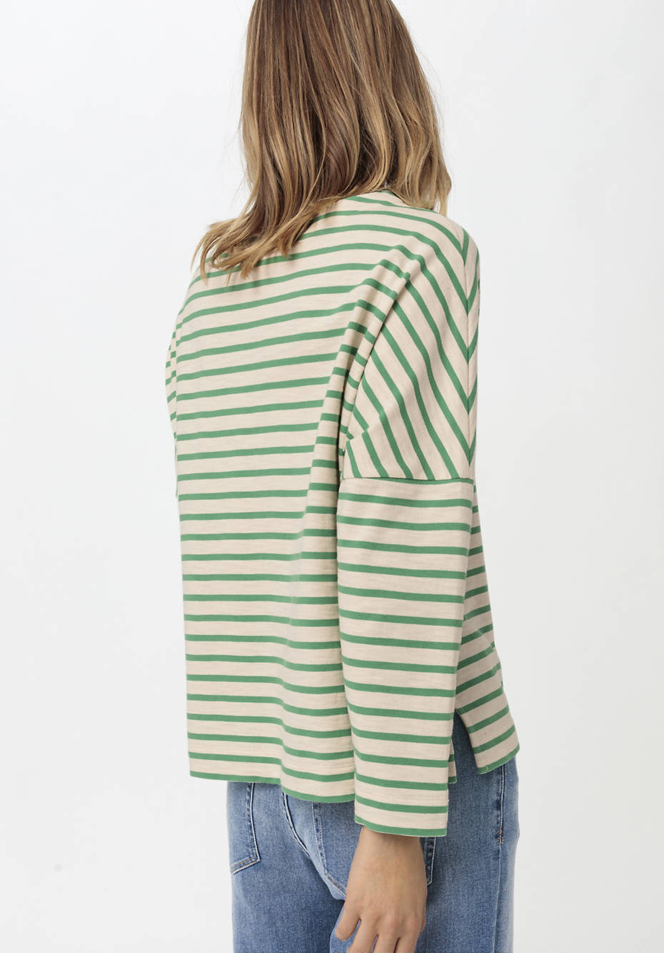 Ringelshirt aus reiner Bio-Baumwolle