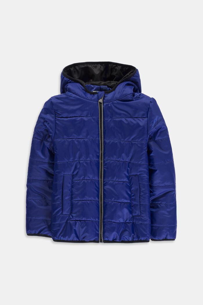 Wattierte Steppjacke mit Kapuze