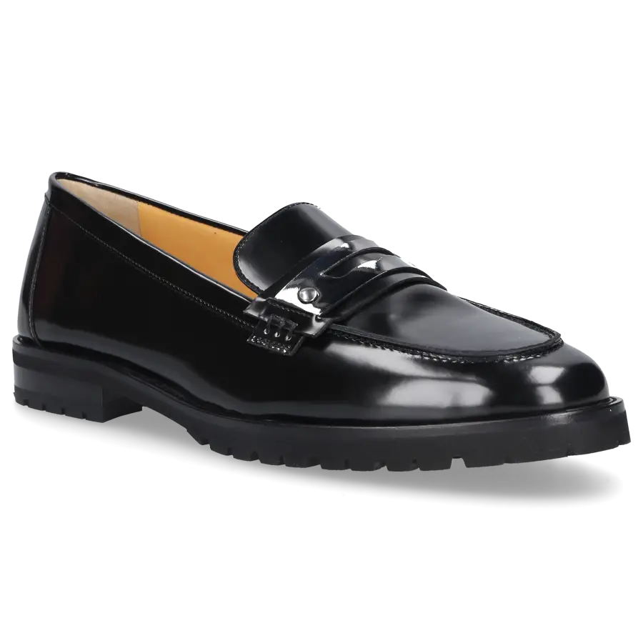 Truman's - Loafer 9791 Kalbsleder - schwarz