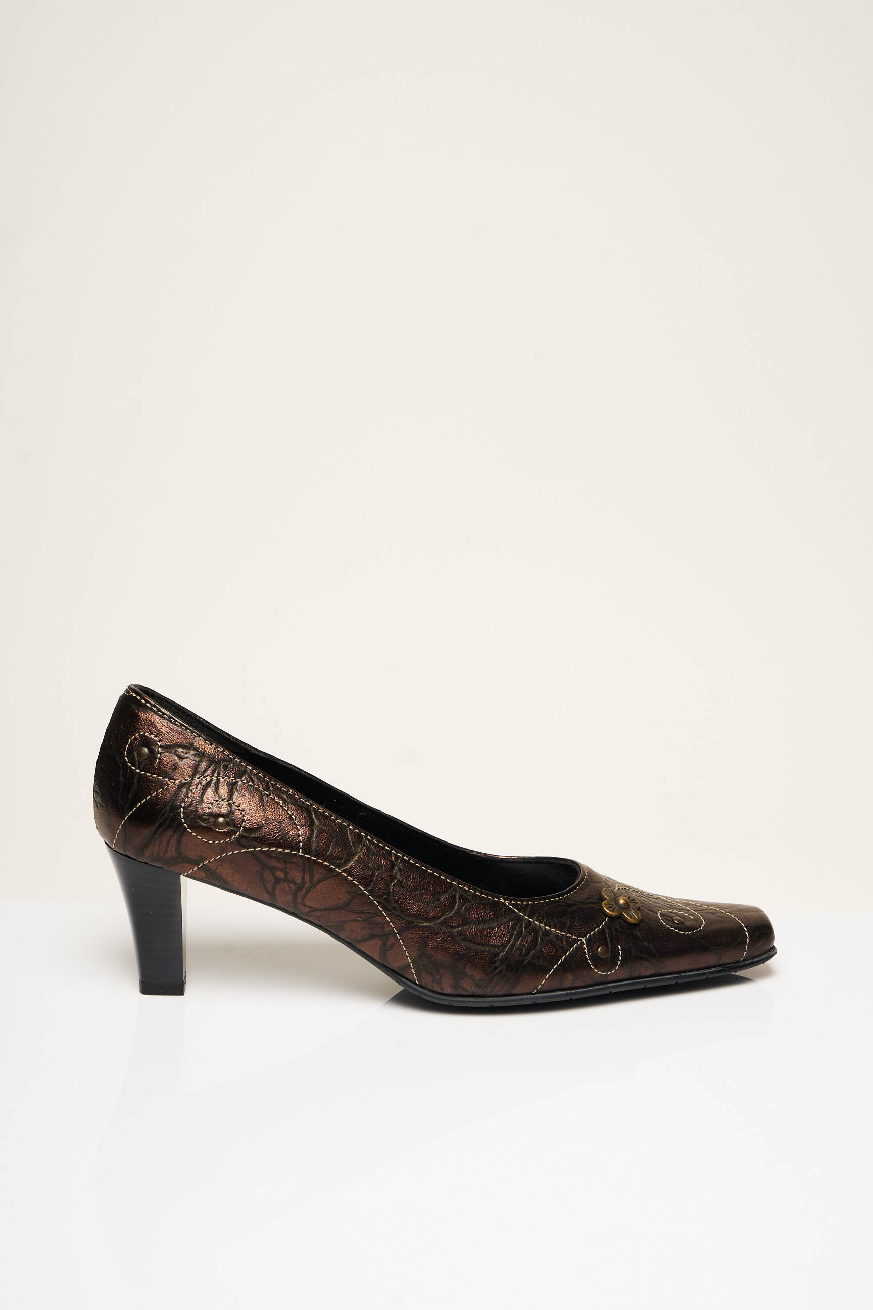 J Metayer Escarpins Femme couleur marron