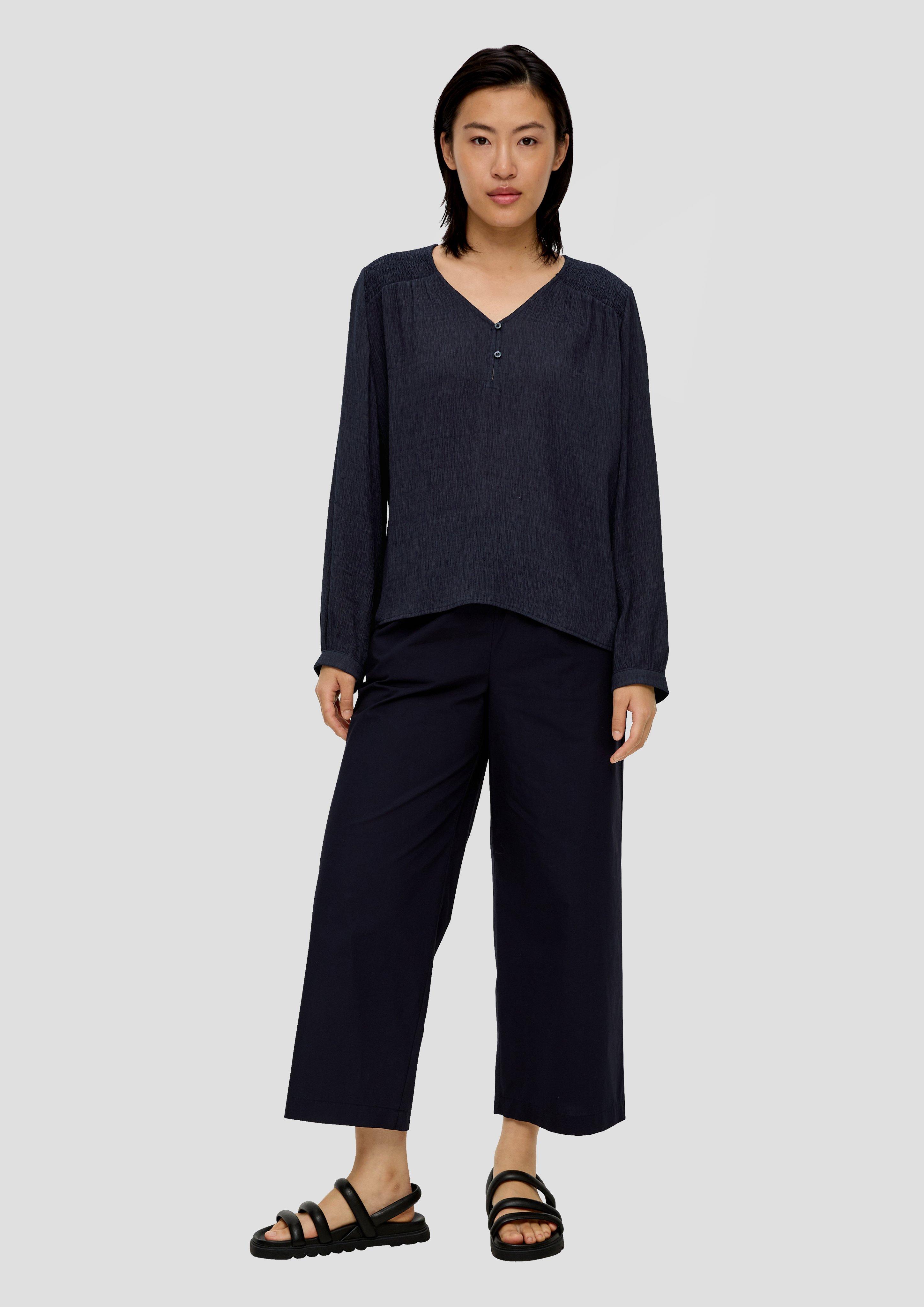 Bluse mit gesmokten Details  2135689-5959