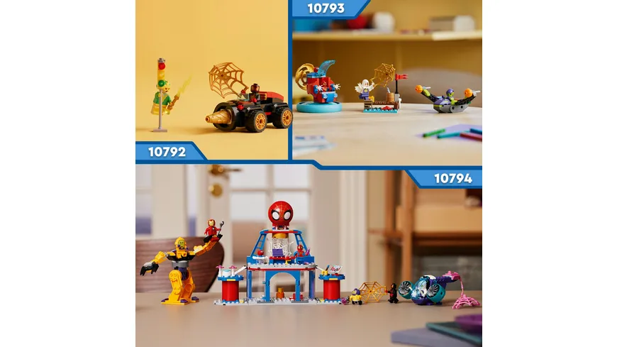 LEGO Marvel Spidey und seine Super-Freunde 10792 Spideys Bohrfahrzeug Auto