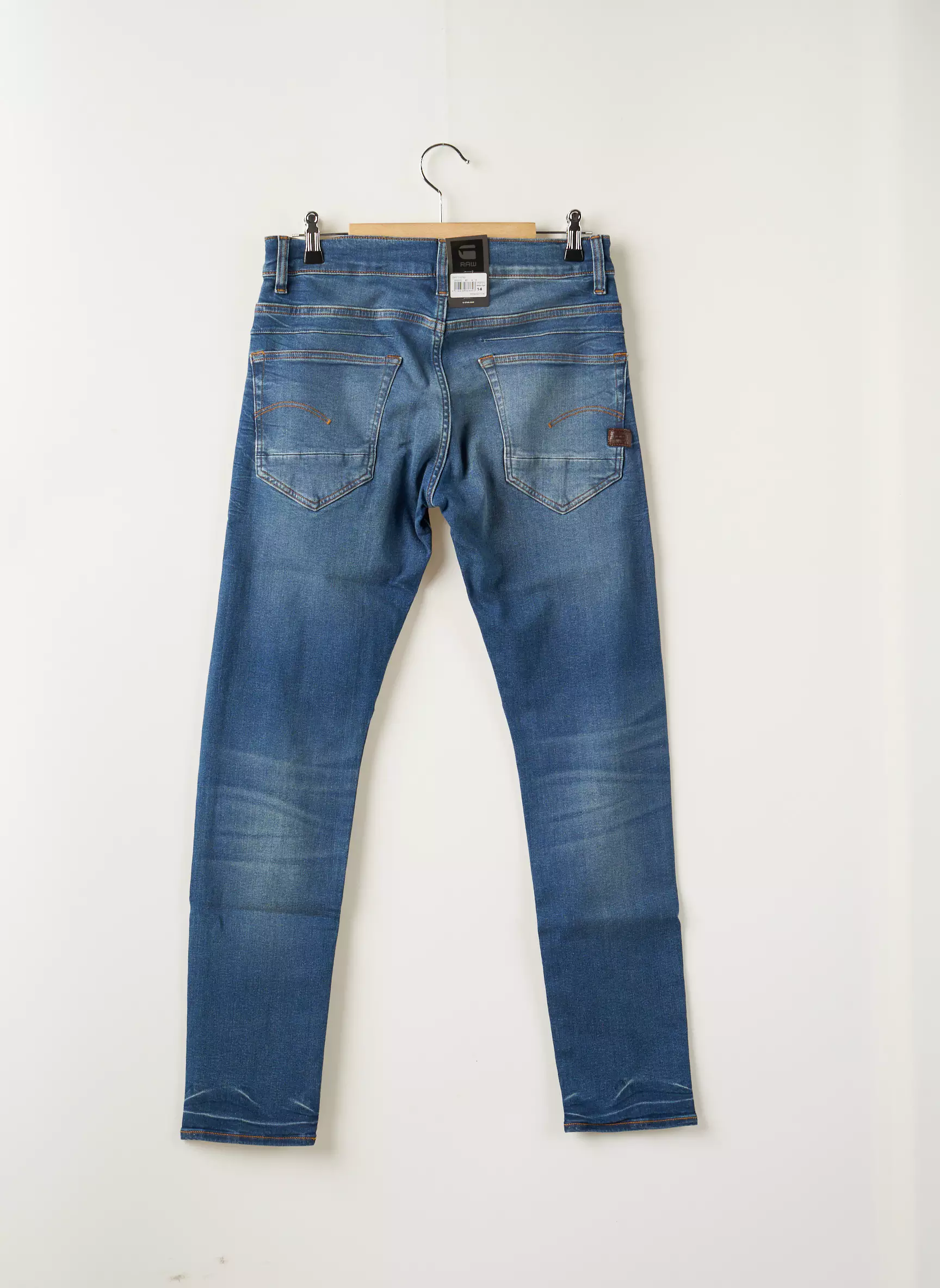 G Star Jeans Coupe Slim Garcon couleur bleu