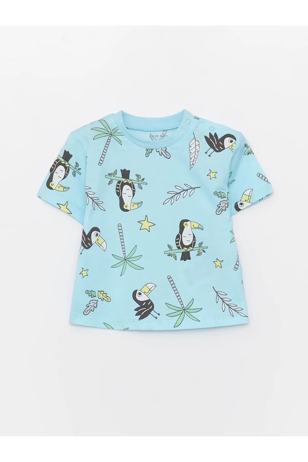 LC Waikiki  Rundhals-T-Shirt und Shorts für Babys, Jungen, 2 Stück