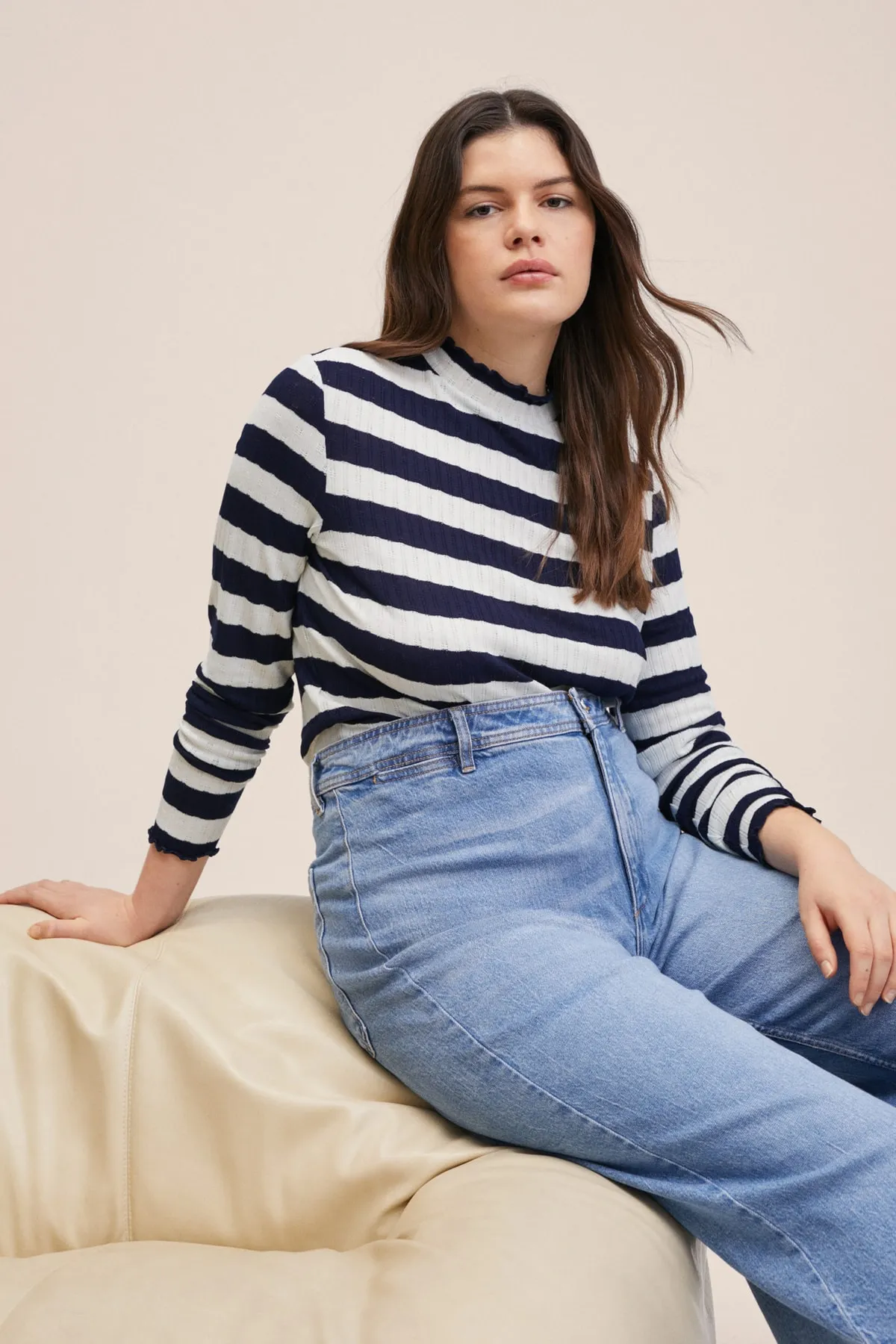 MANGO  27004014 Damen/Mädchen Dark Navy