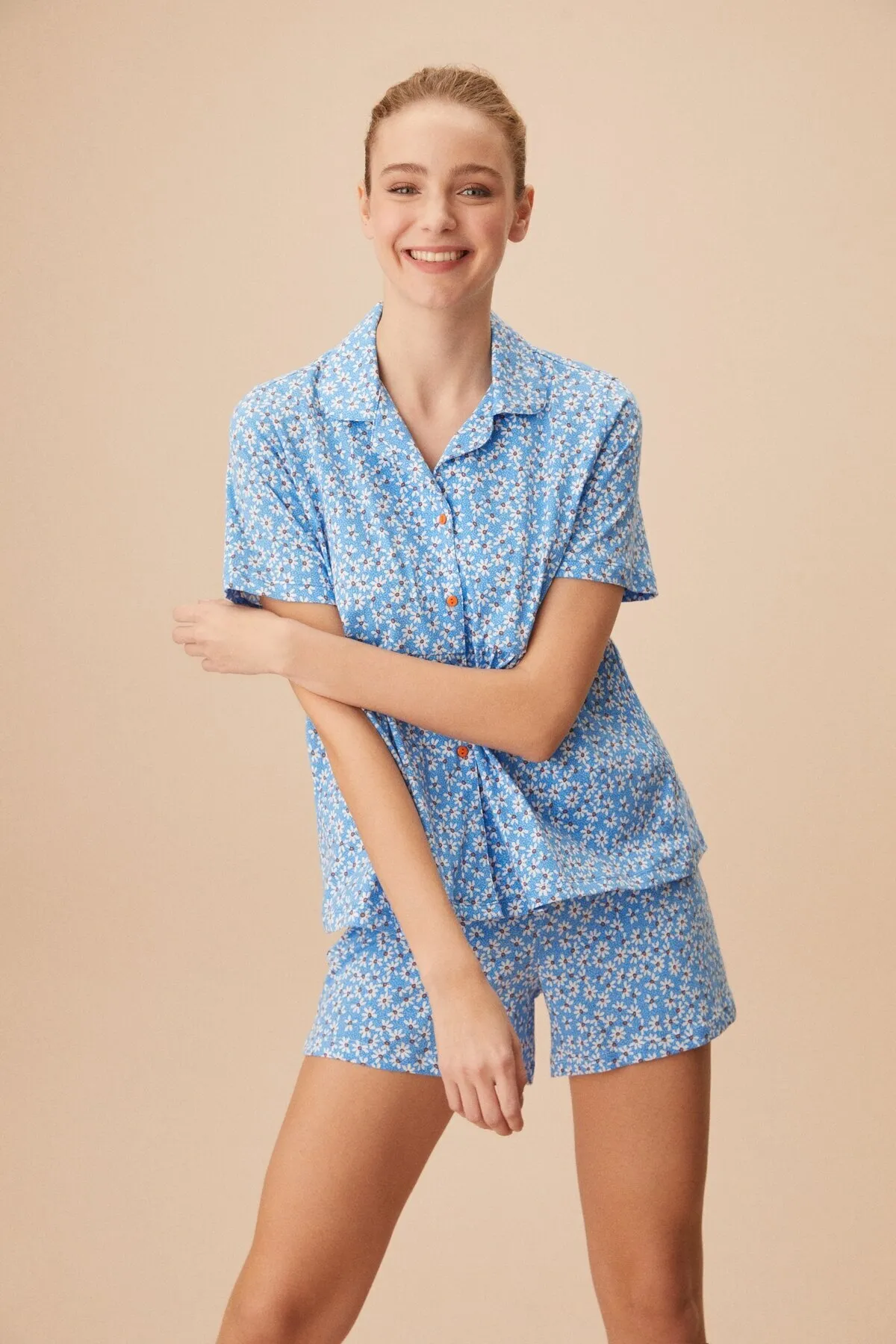 SUWEN  Ember Maskulines Shorts-Set