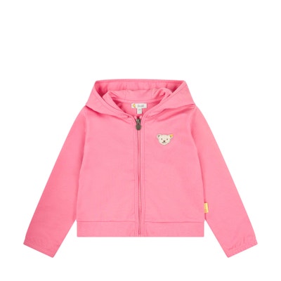 Sweatjacke, pink für Mädchen