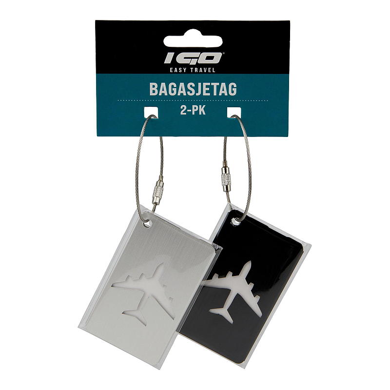 iGo Bagasjetag 2-pk, iGo