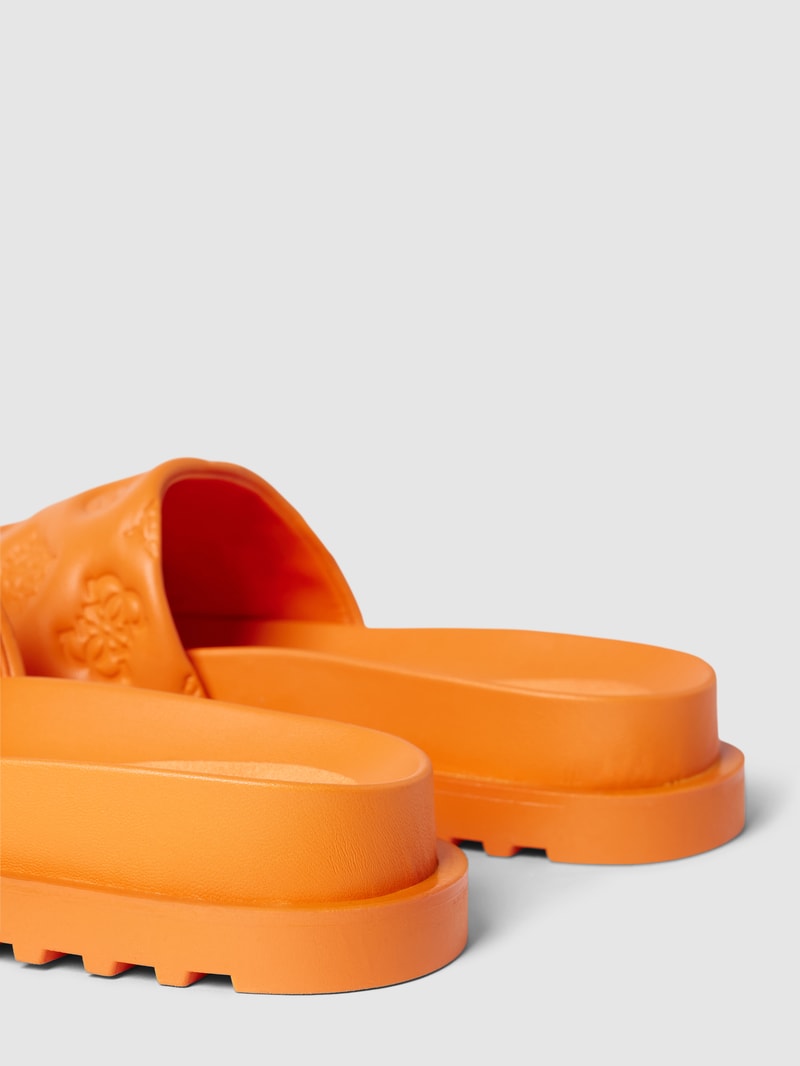 Slides mit Label-Print Modell 'FABETZA' in orange
