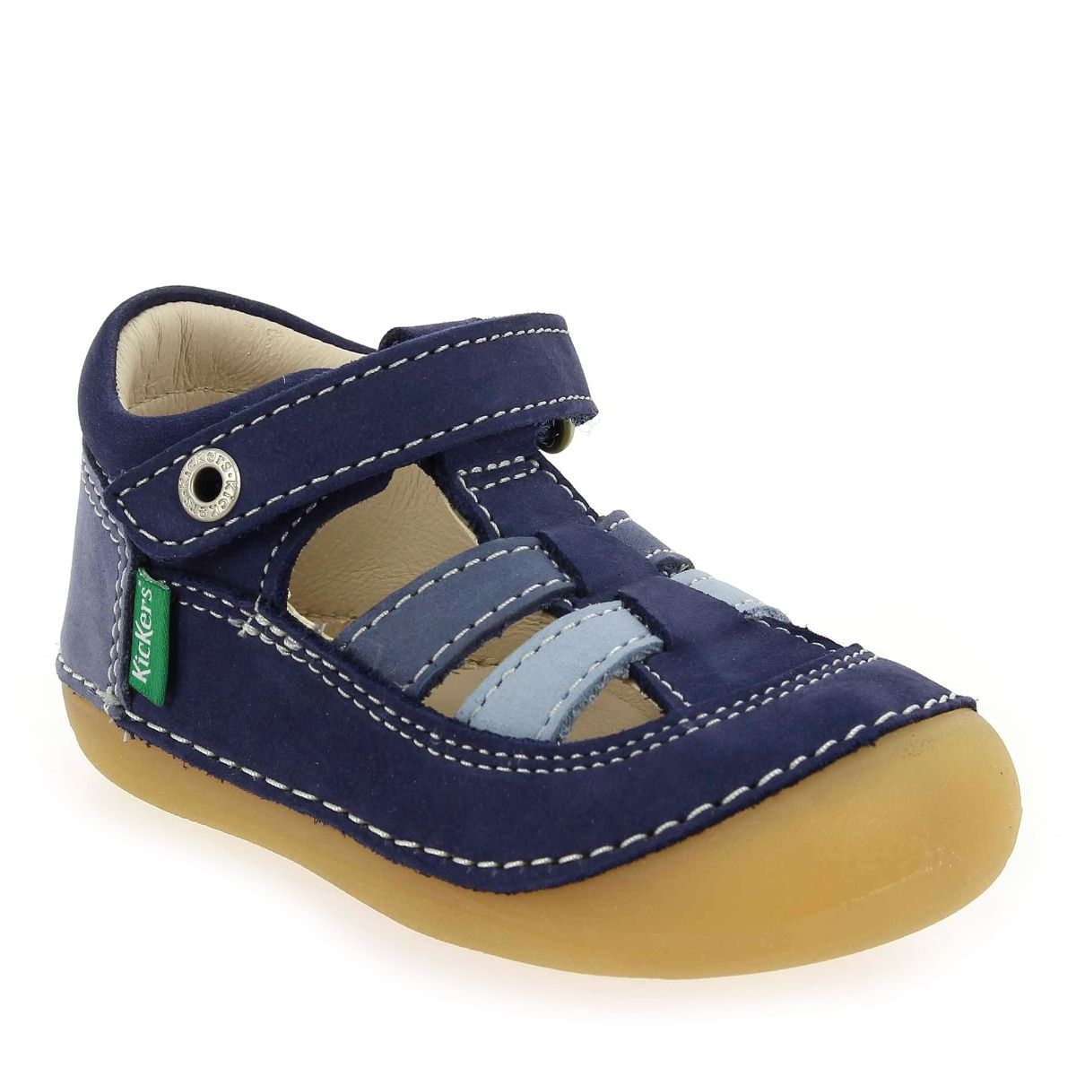 Kickers  SUSHY TRICOLORE - Marine