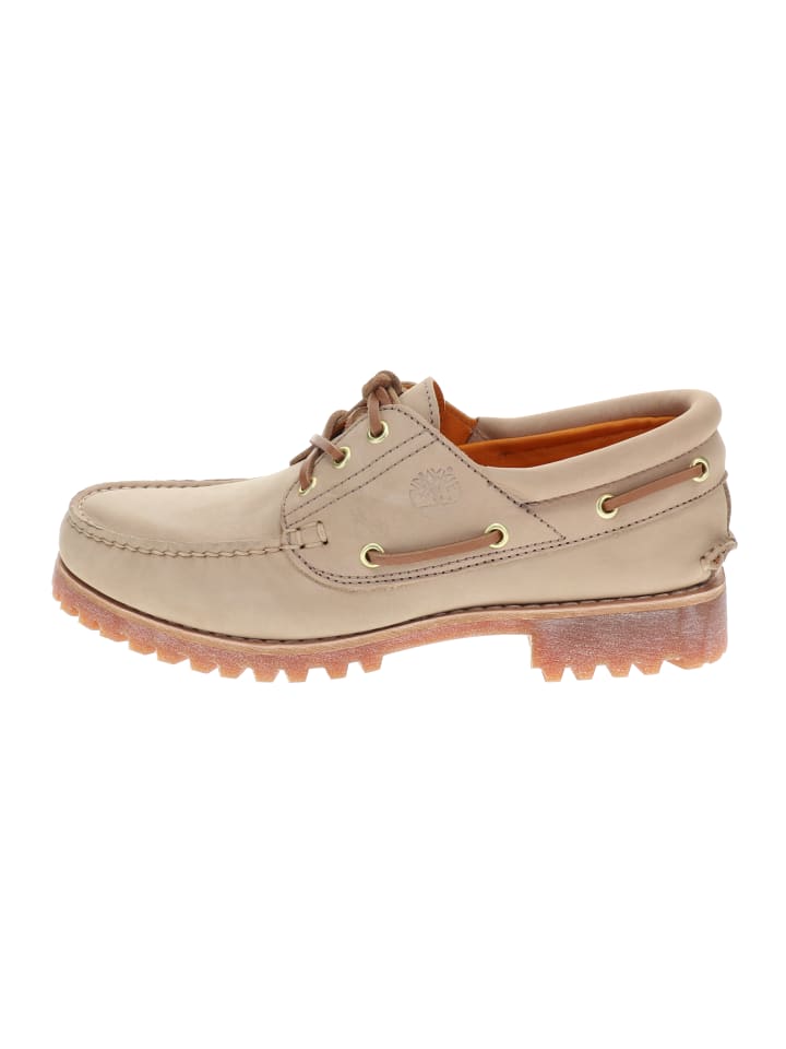 Timberland Schnürschuhe in Beige günstig kaufen