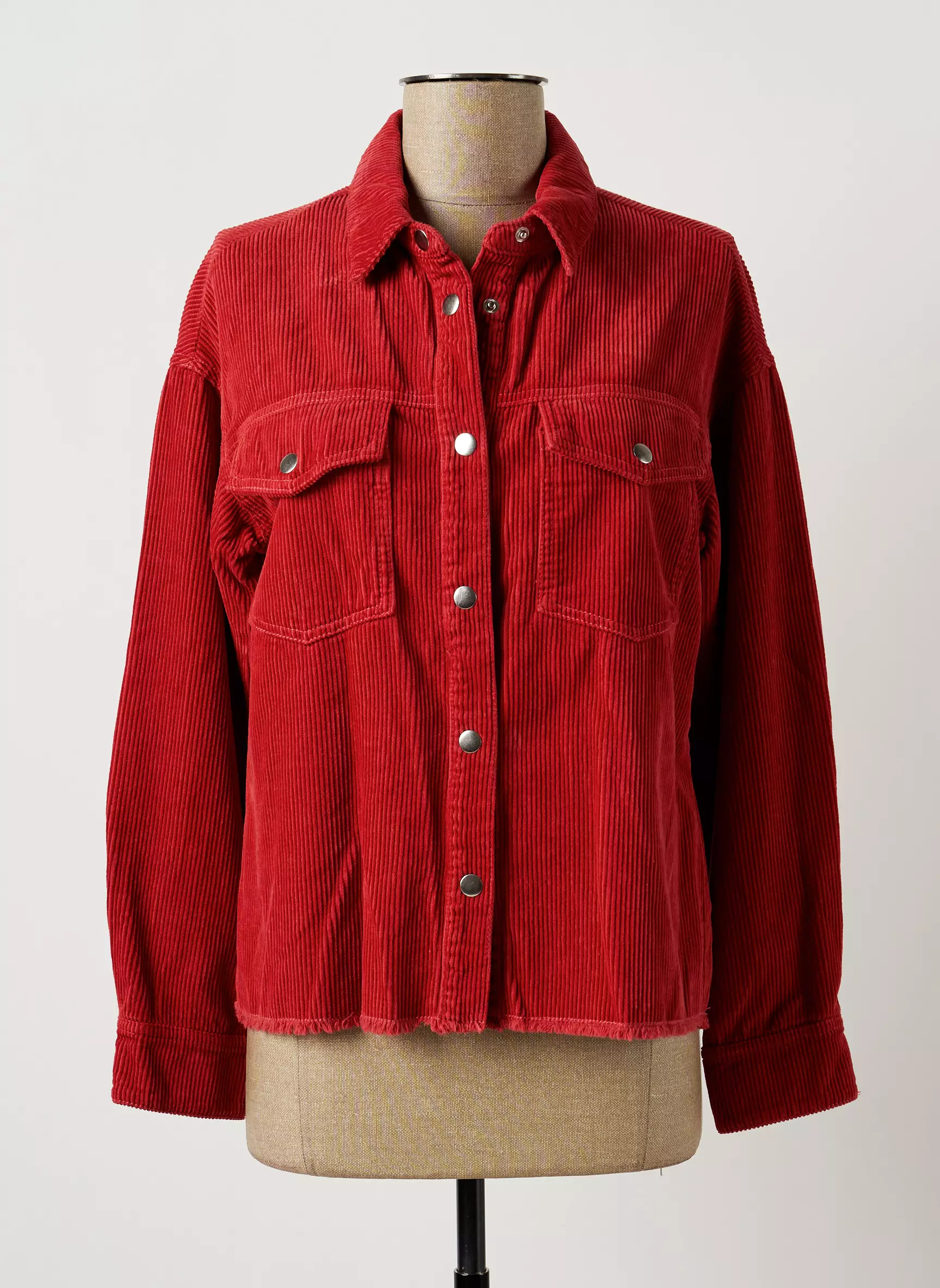 C Est Beau La Vie Vestecasual Femme couleur rouge