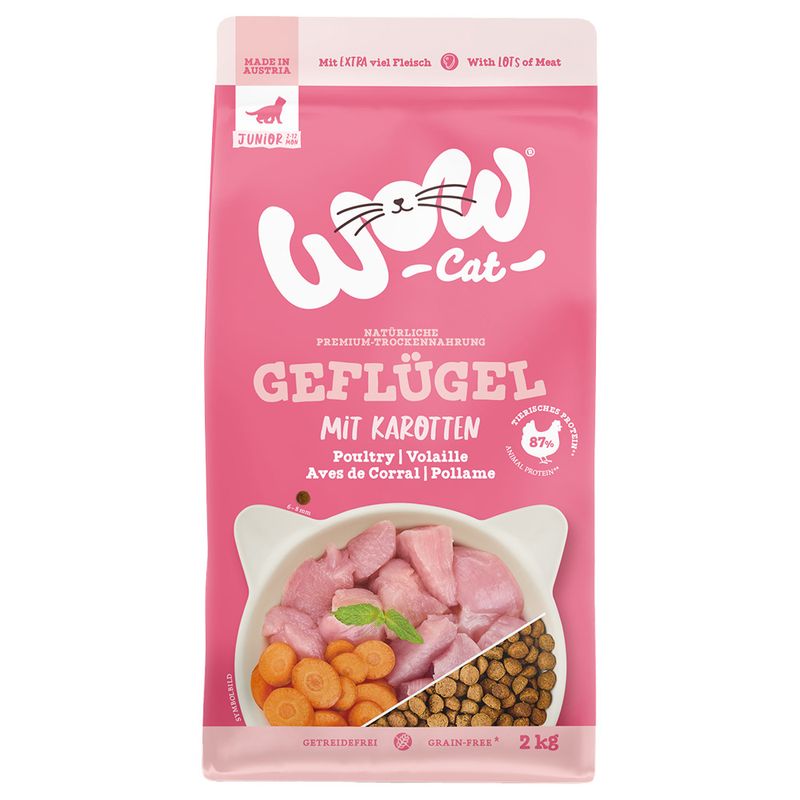WOW Cat Junior mit Geflügel zu TOP-Preisen