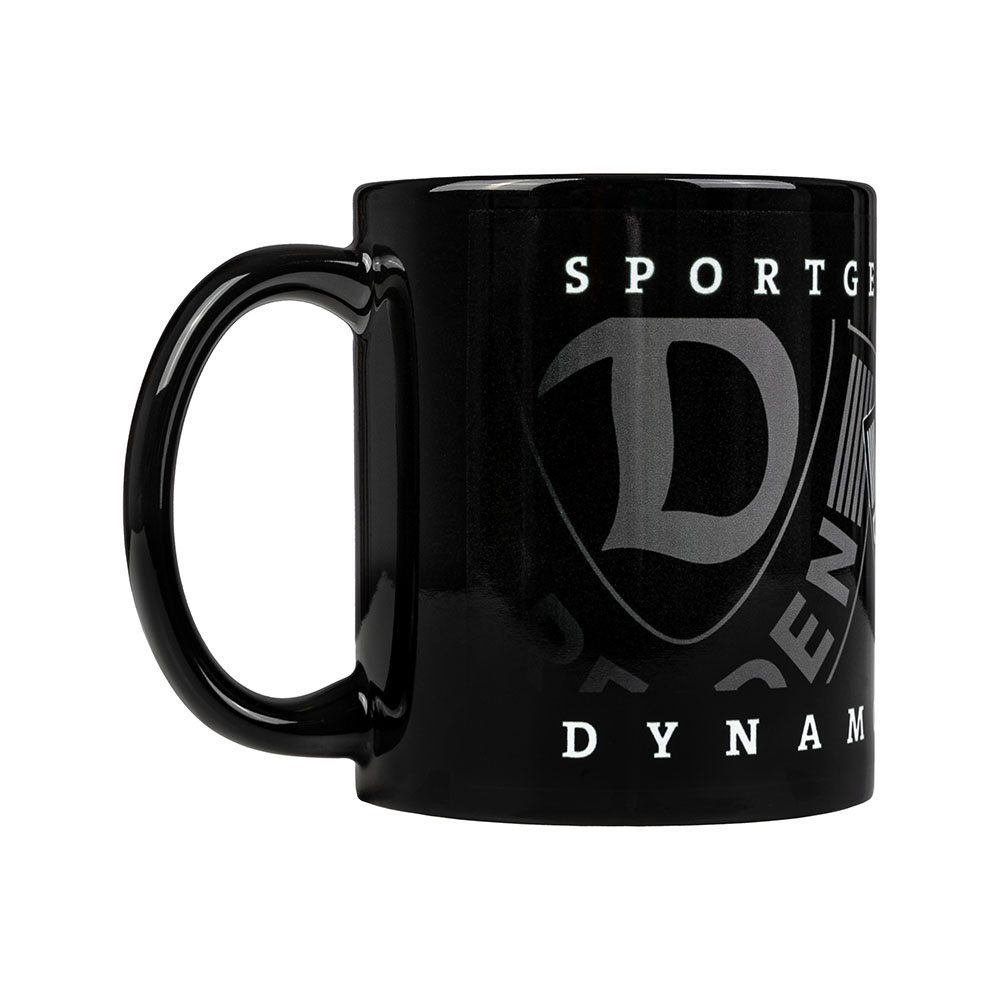 Kaffeetasse SGD schwarz-weiß