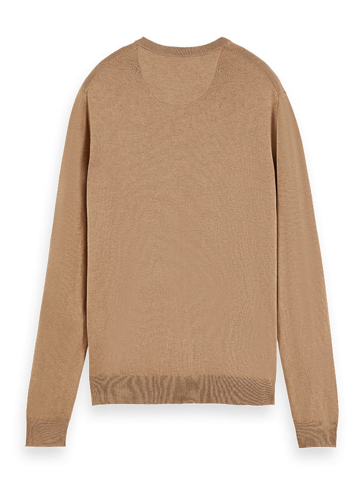 Scotch & Soda Pullover in Hellbraun günstig kaufen