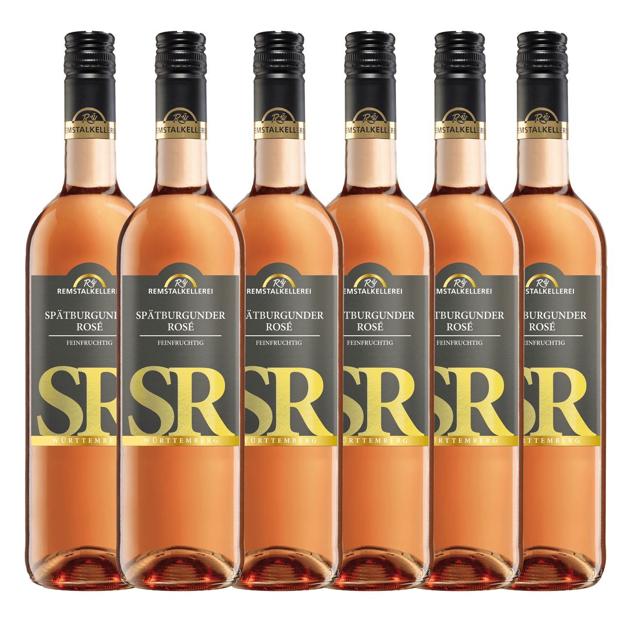 Württembergische WZG Remstal Spätburgunder Rosé QbA Ht 0,75L 6er Karton