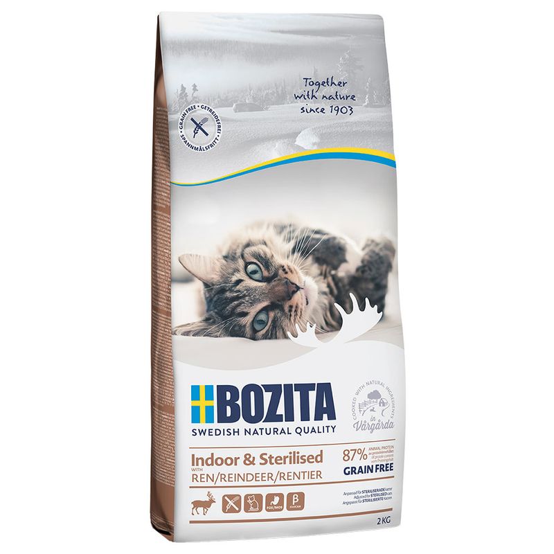 Bozita Grainfree Indoor & Sterilised Rentier zu TOP-Preisen