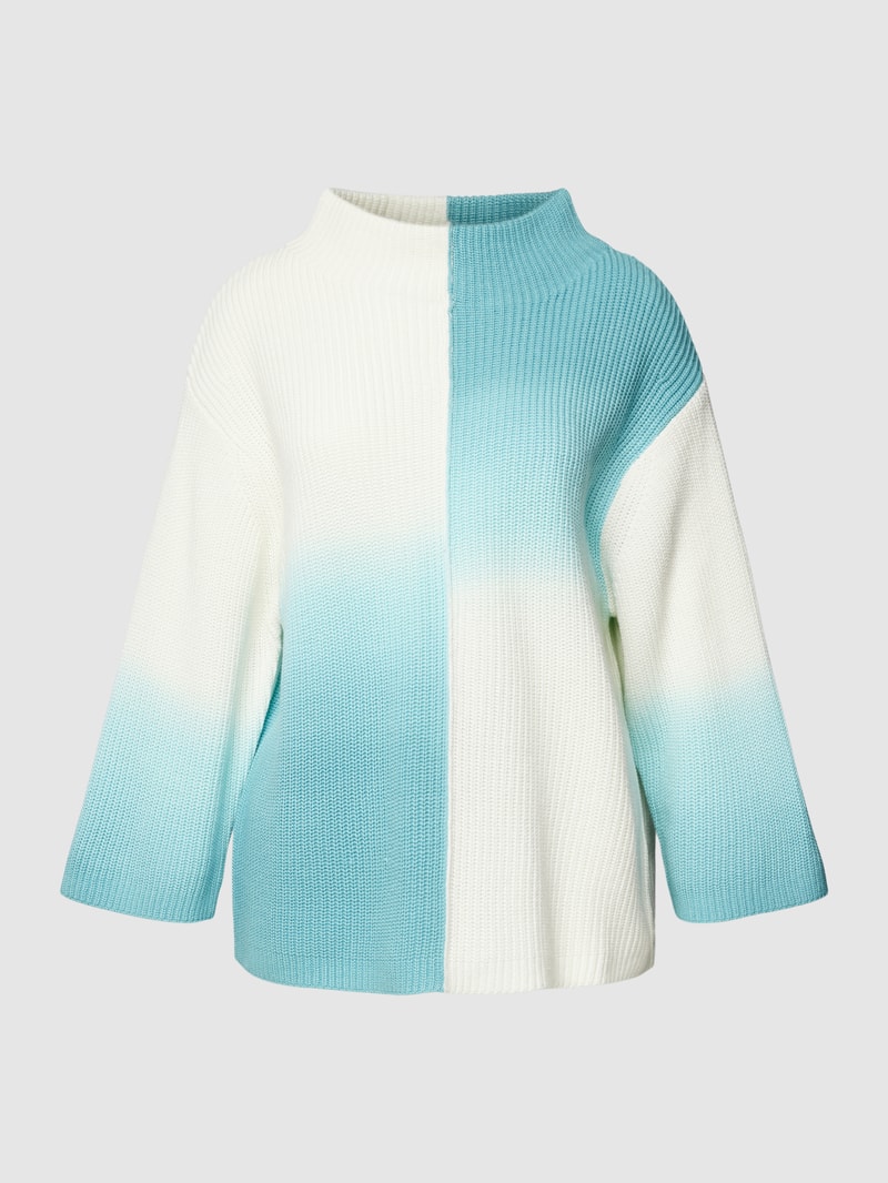 Strickpullover mit Farbverlauf in offwhite
