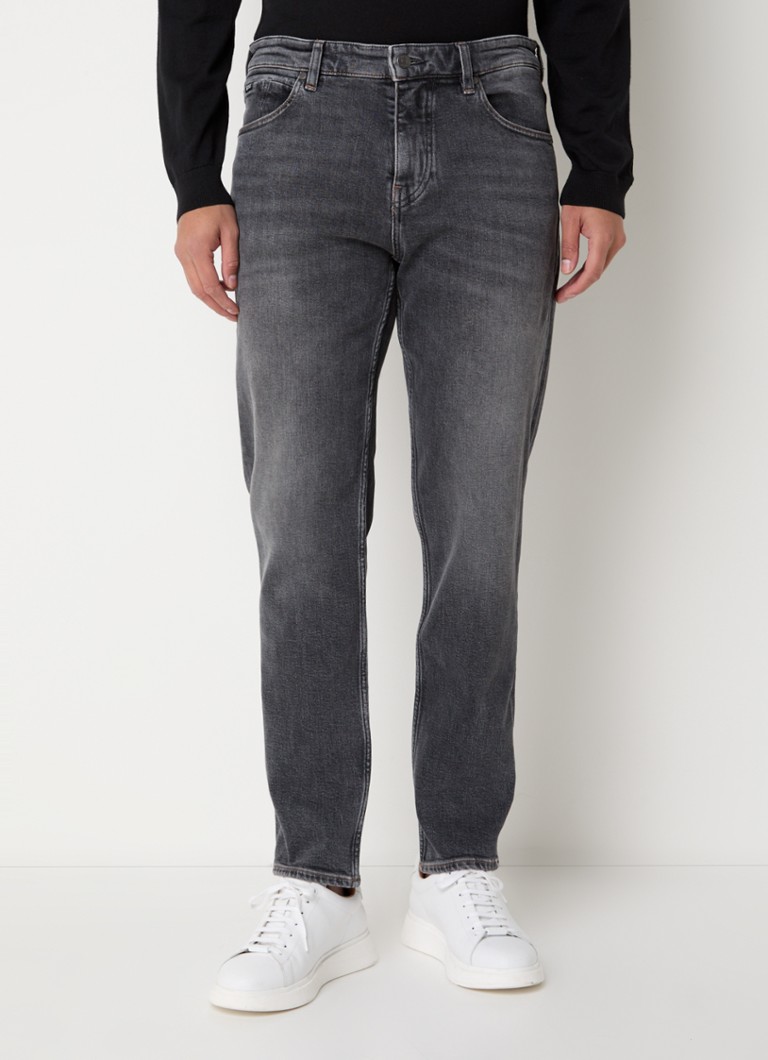 Džíny HUGO BOSS Re.maine regular fit s barevným praním