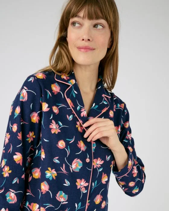 Liquette flanelle coton imprimée