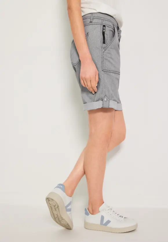 CECIL Loose Fit Streifenshorts