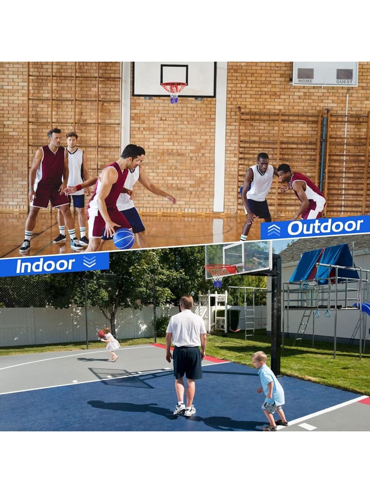 COSTWAY Basketballring in Rot günstig kaufen 45 cm