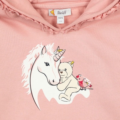 Sweatshirt, rosa für Mädchen