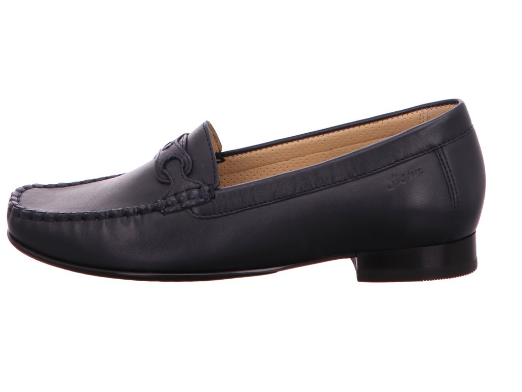 SIOUX Sportliche Slipper blau