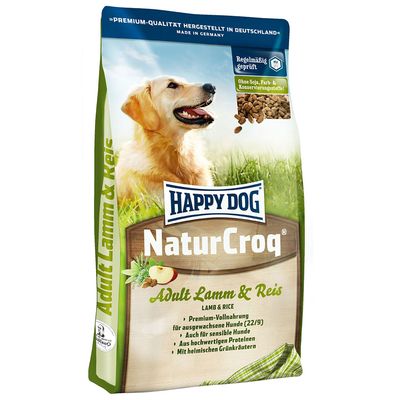 Happy Dog NaturCroq Lamm & Reis