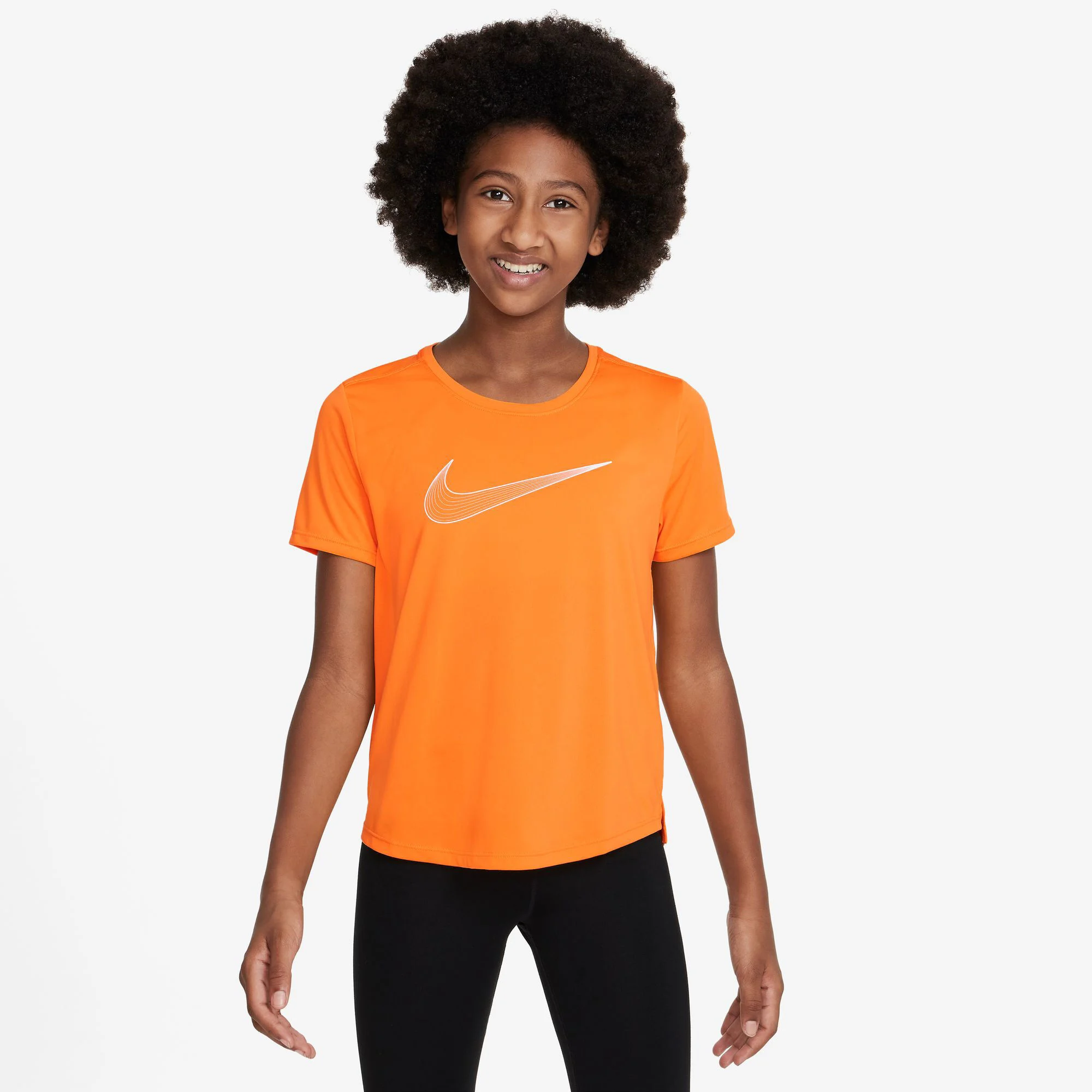 Dri-Fit Big Kids T-Shirt Mädchen - Orange