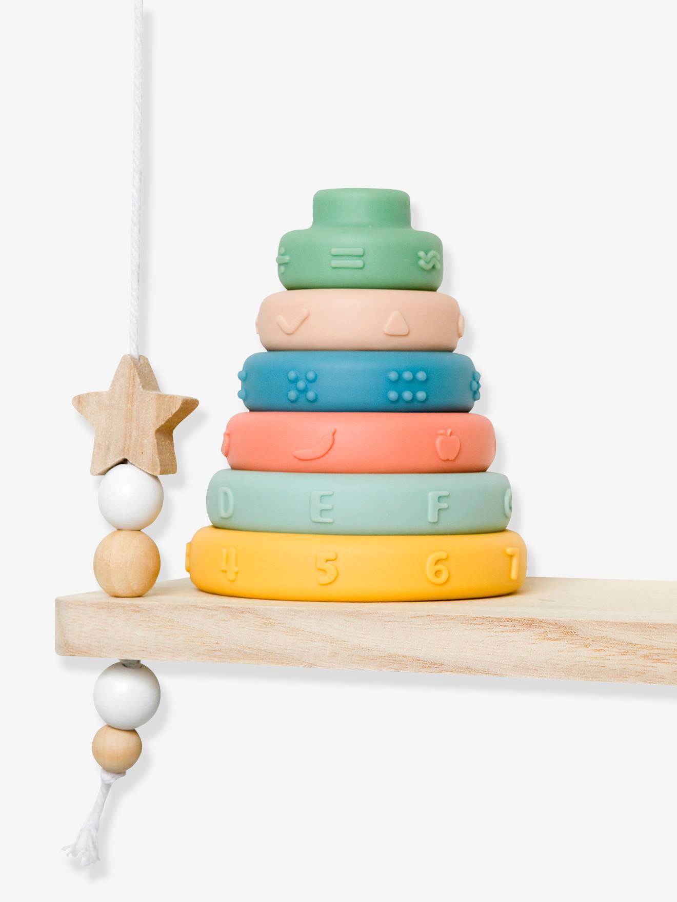 Little big friends Baby Stapelturm BABYTOLOVE - mehrfarbig