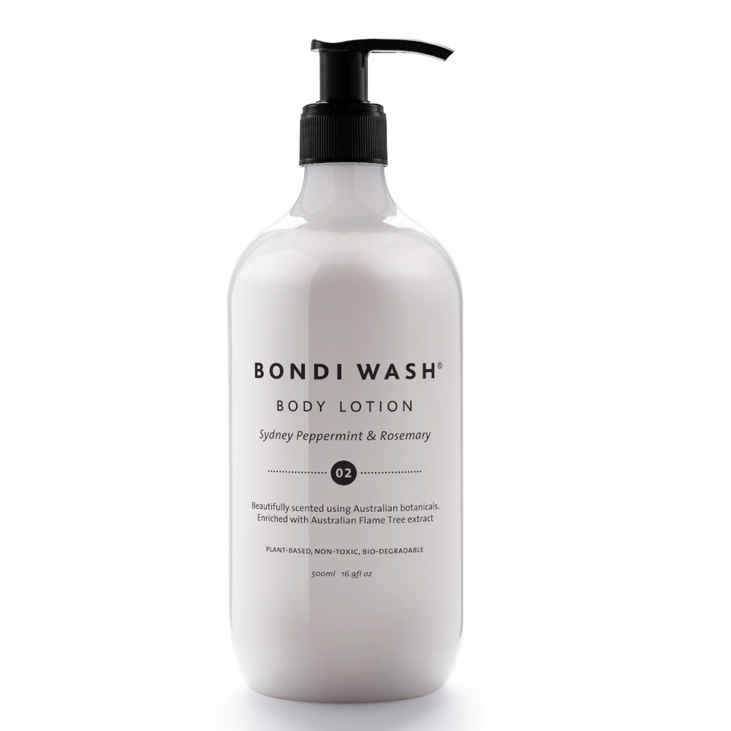 Bondi Wash Lotion pour le Corps Menthe Poivrée de Sydney & Romarin 500 ml